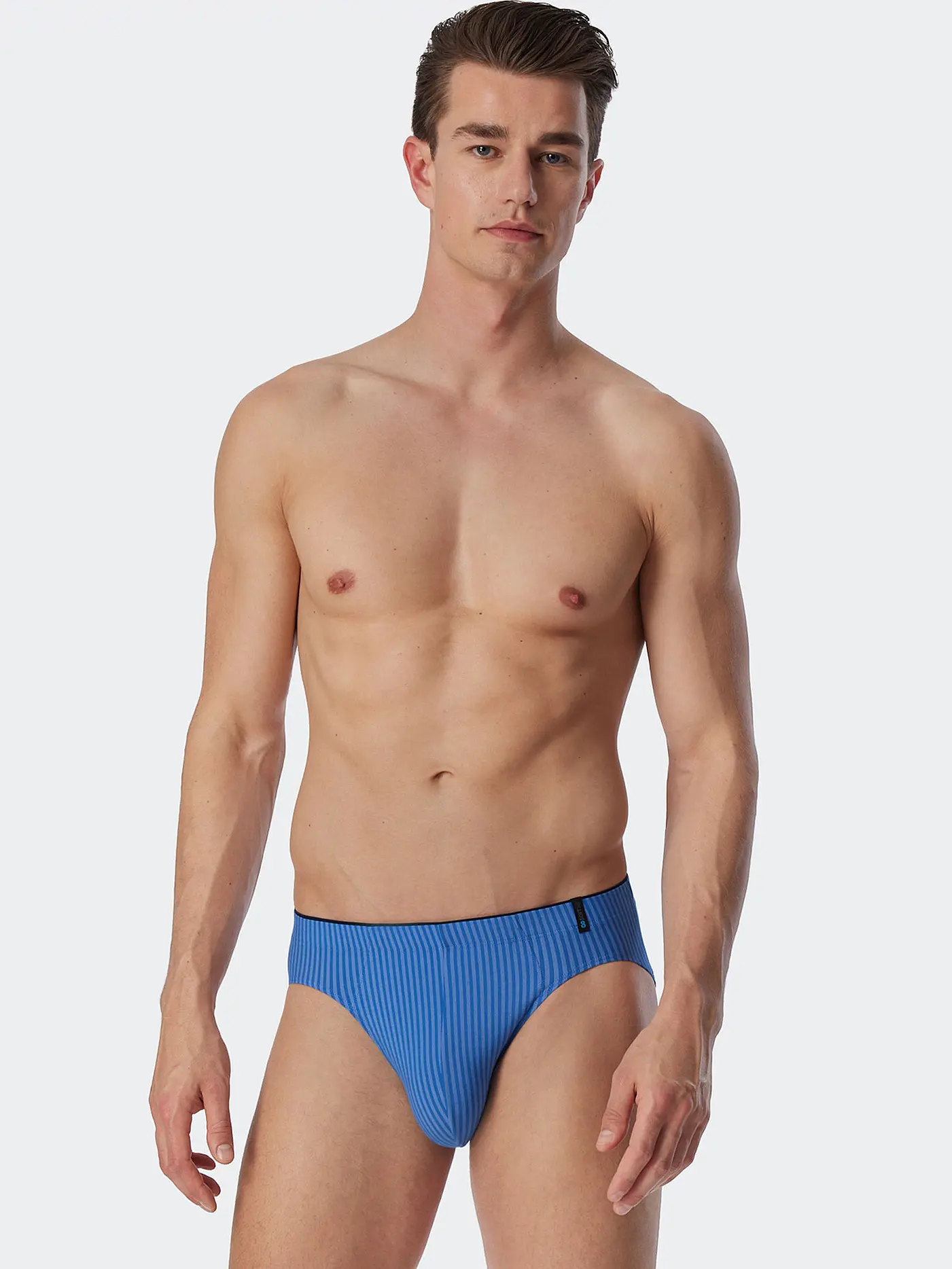 SCHIESSER | Minislip Long Life Soft rot | blau